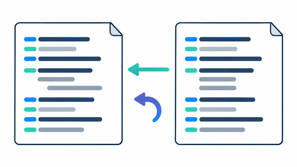 Original continuation indentation beside a formatted preview, with apply and return arrows.