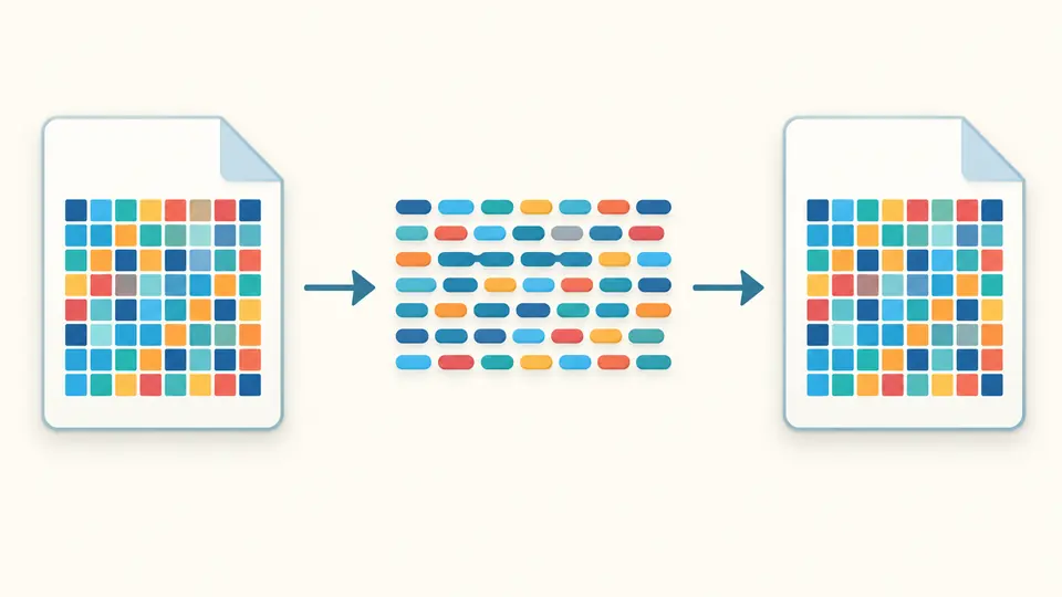 File bytes become a Base64 representation and return as the same bytes.