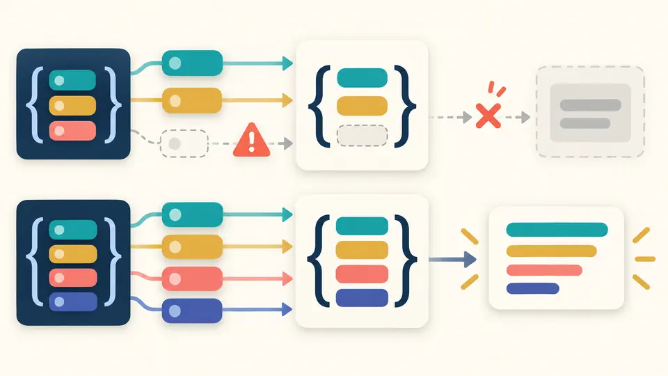 Argument tokens feed a message template while a missing token is highlighted before a formatted result