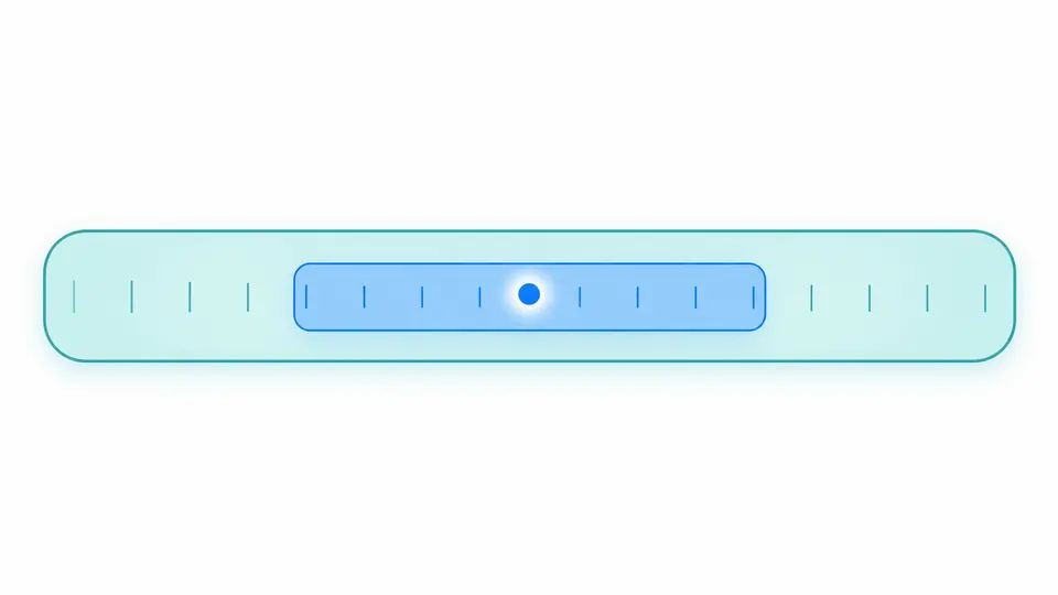 One address sits inside a narrow routed prefix and a wider registered address block, shown as separate layers.