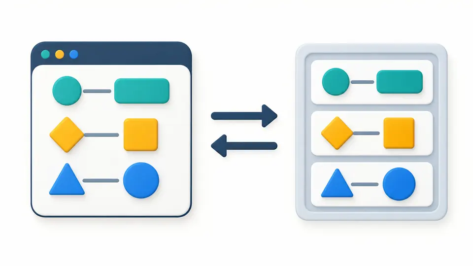 An object with three key and value pairs converts into three ordered two-cell entries and back.
