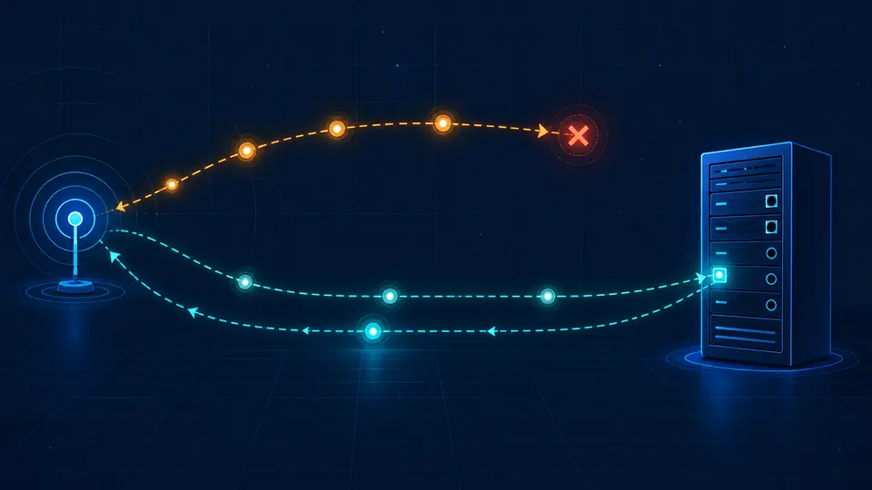 One public host has no ICMP response but receives a successful TCP connection on a single port.