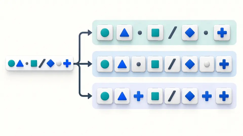 Abstract symbols follow three paths for component, URI and form-value encoding.