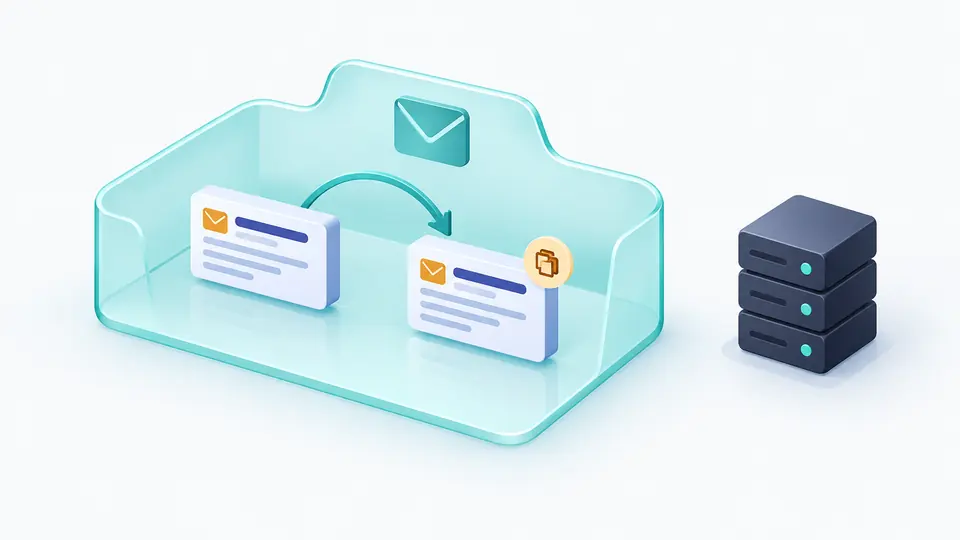 One captured request is copied into a second marked event inside the same inbox.